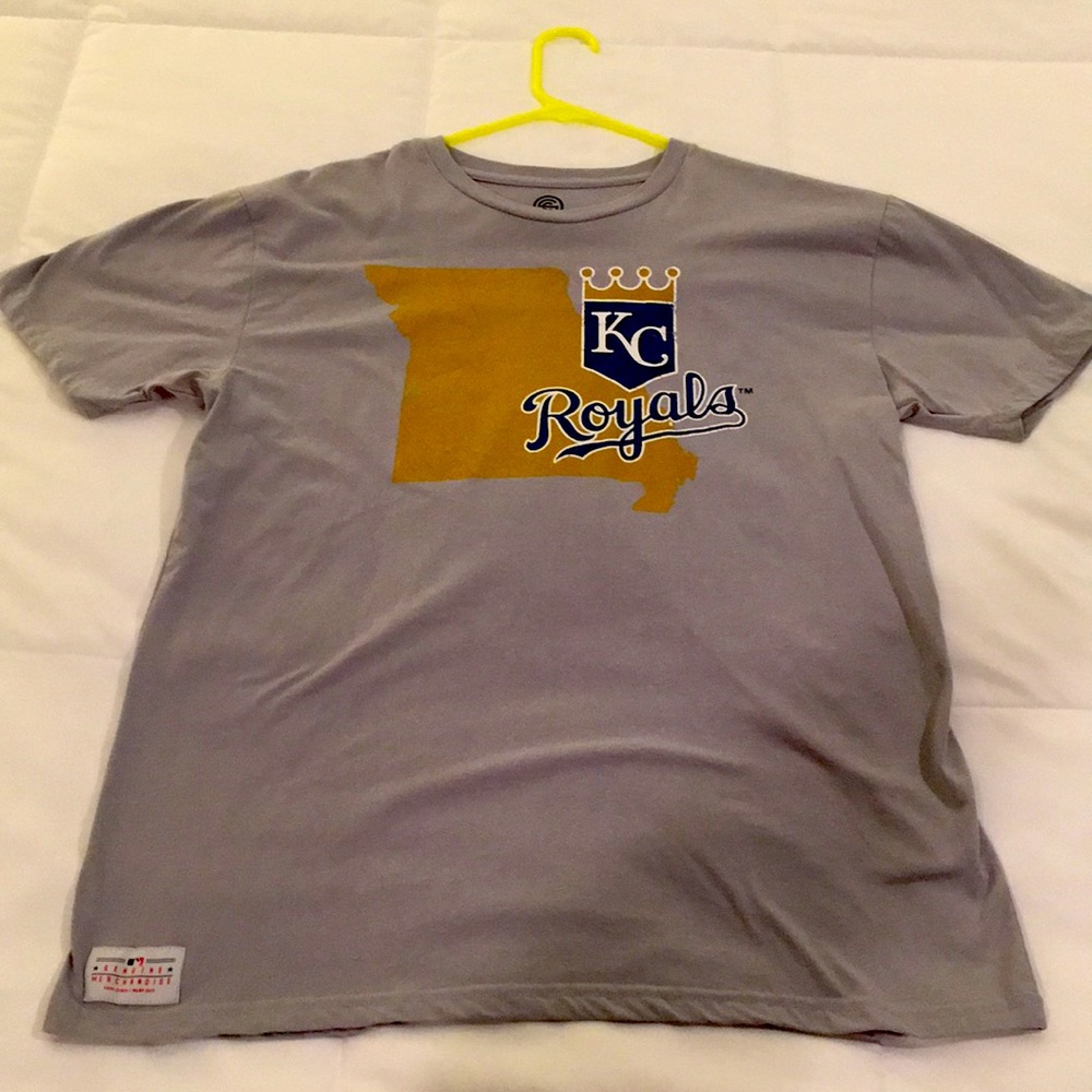 Sportscrate MLB Tee - Kansas City Royals Grey